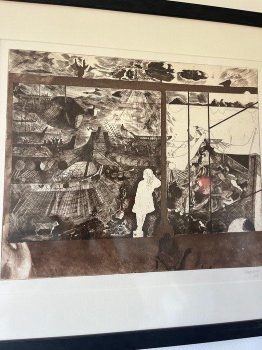 Jorge Castillo (1933) - Untitled, Antiek en Kunst, Antiek | Overige Antiek