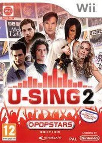 U Sing 2 Popstars (Wii Games) (Nintendo Wii), Games en Spelcomputers, Games | Nintendo Wii, Zo goed als nieuw, Ophalen of Verzenden