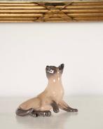 Royal Copenhagen - Beeldje - Siamese cat - Porselein