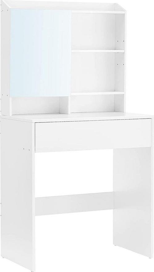 Make-up tafel - kaptafel met spiegel - met lade en, Huis en Inrichting, Tafels | Kaptafels, Verzenden