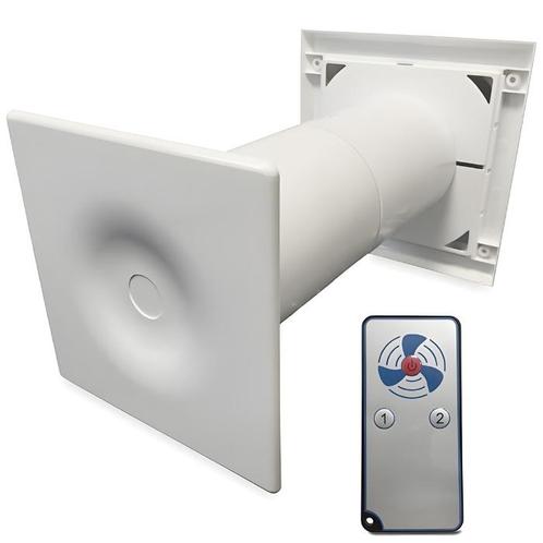 Compacte WTW ventilator HRV125P met warmtewisselaar, Doe-het-zelf en Bouw, Elektriciteit en Kabels, Nieuw, Verzenden