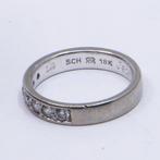 Ring - 18 karaat Witgoud - 0.49ct. tw. Diamant (Natuurlijk), Handtassen en Accessoires, Ringen, Nieuw