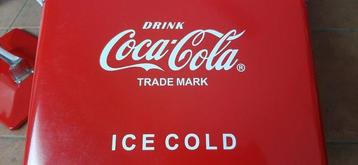 Krat - Coca Cola ijskoude drank - Staal