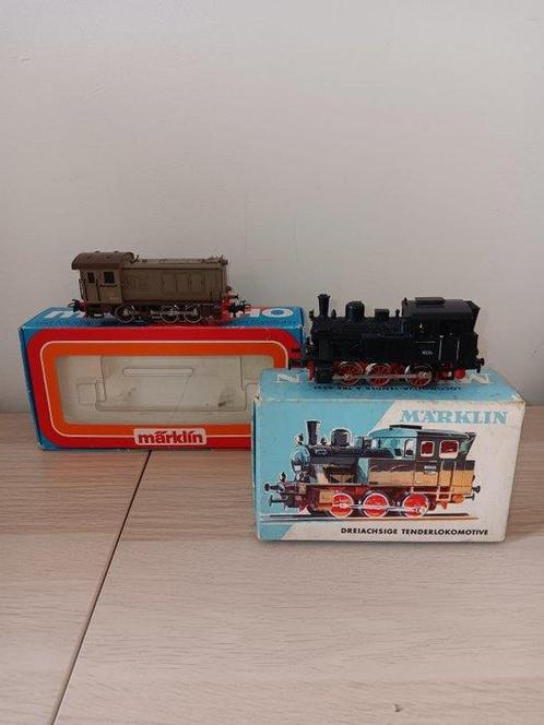 Märklin H0 - 3142/3029 - Locomotive diesel, Wagon tender -, Hobby & Loisirs créatifs, Trains miniatures | HO