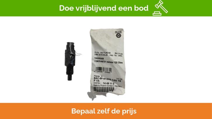 Bieden: Yanmar 119578-66731 NMEA M terminal, Watersport en Boten, Navigatiemiddelen en Scheepselektronica, Ophalen of Verzenden