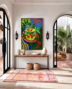 E. García - PECES Y FLORES XL (NO RESERVE), Antiek en Kunst