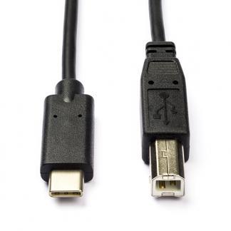 USB C naar USB B kabel | 1 meter | USB 2.0, Computers en Software, Pc- en Netwerkkabels, Verzenden