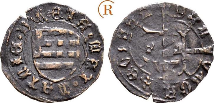 Denar o J Ungarn: Matthias I Corvinus, 1458-1490:, Postzegels en Munten, Munten | Europa | Niet-Euromunten, België, Verzenden