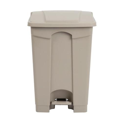 Pedaalemmer | Kunststof (Beige) | 45L | Klapdeksel |, Zakelijke goederen, Horeca | Keukenapparatuur, Nieuw in verpakking, Verzenden