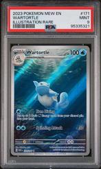 Pokémon - 1 Graded card - WARTORTLE - PSA 9, Hobby en Vrije tijd, Verzamelkaartspellen | Pokémon, Nieuw