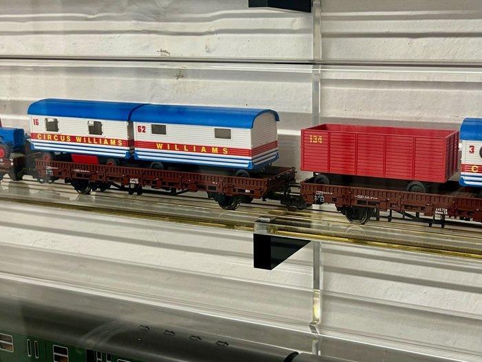 Roco, Preiser H0 - 44130 - Modeltrein goederenwagonset (1) -, Hobby en Vrije tijd, Modeltreinen | H0