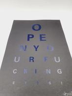 Alex Bucklee (XX-XXI) - Eye Test Blue on black Edition AP