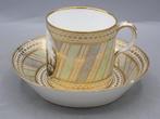 Vieux Paris - Tasse et soucoupe - Porcelaine - Grisaille