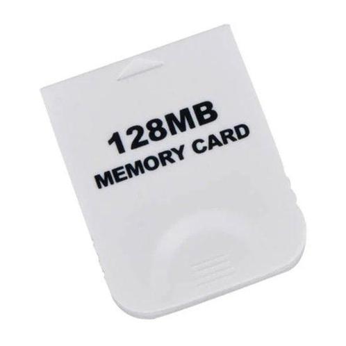 Nieuwe Gamecube Memory Card 128MB - Wit, Consoles de jeu & Jeux vidéo, Consoles de jeu | Nintendo GameCube, Envoi