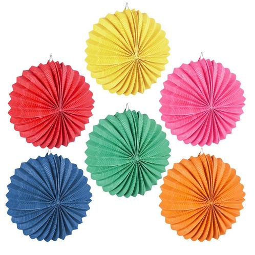 Gekleurde Lampionnen Ballon 22cm 12st, Hobby en Vrije tijd, Feestartikelen, Nieuw, Verzenden