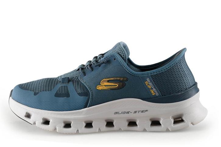 Skechers Sneakers in maat 40 Blauw, Kleding | Dames, Schoenen, Blauw, Zo goed als nieuw, Sneakers, Verzenden