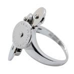 Bvlgari - Ring - Chikladi - 18 karaat Witgoud, Handtassen en Accessoires, Ringen, Nieuw