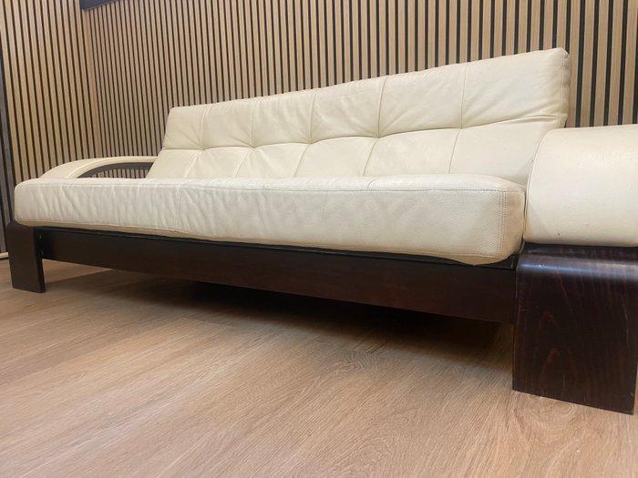 Nelo - Åke Fribytter - Sofa - Kroken - Leder, Hout, Antiek en Kunst, Antiek | Meubels | Stoelen en Sofa's