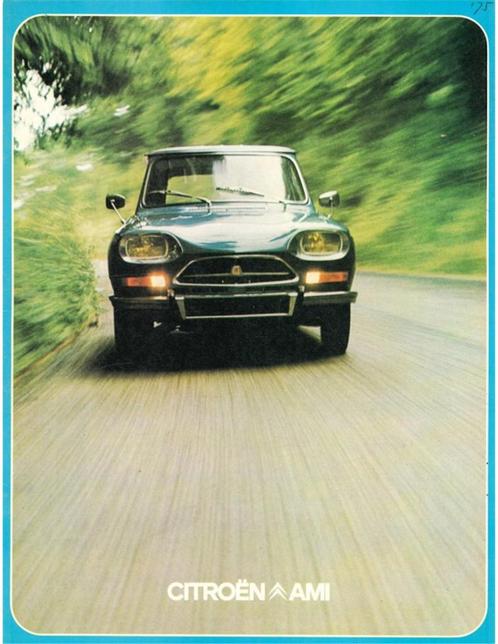 1974 CITROËN AMI 8 | SUPER BROCHURE NEDERLANDS, Livres, Autos | Brochures & Magazines