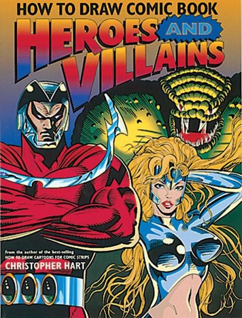 How To Draw Comic Book Heroes And Villains 9780823022458, Livres, Livres Autre, Envoi