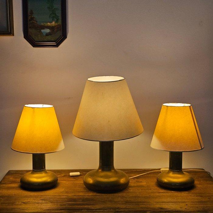 Nachtlampje (3) - Verguld messing, Antiek en Kunst, Curiosa en Brocante