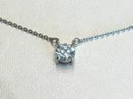 Veiling - Halsketting wit solitair briljant, Nieuw