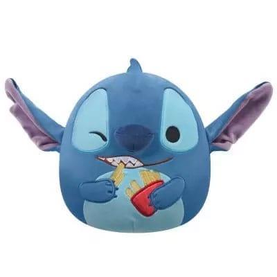Stitch met Frietjes Squishmallow Knuffel 25 cm, Verzamelen, Disney, Ophalen of Verzenden