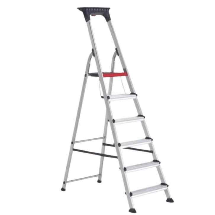 Altrex huishoudtrap Double Decker 6 treden, Doe-het-zelf en Bouw, Ladders en Trappen, Ladder, Nieuw, Minder dan 2 meter, Ophalen of Verzenden