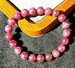Bracelet en rubis naturel – éclat rouge profond, pierres