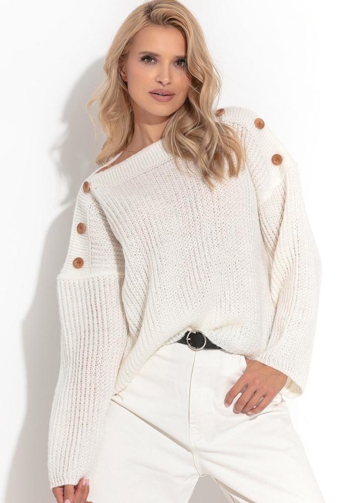 2dekans | Fobya F1265 Womans Sweater - Ecru - Maat 42/44, Kleding | Heren, Truien en Vesten, Ophalen of Verzenden