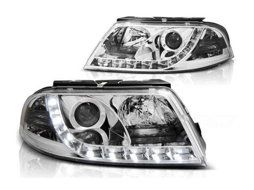 True LED DRL koplampen Chrome geschikt voor VW Passat 3BG, Autos : Pièces & Accessoires, Éclairage, Envoi