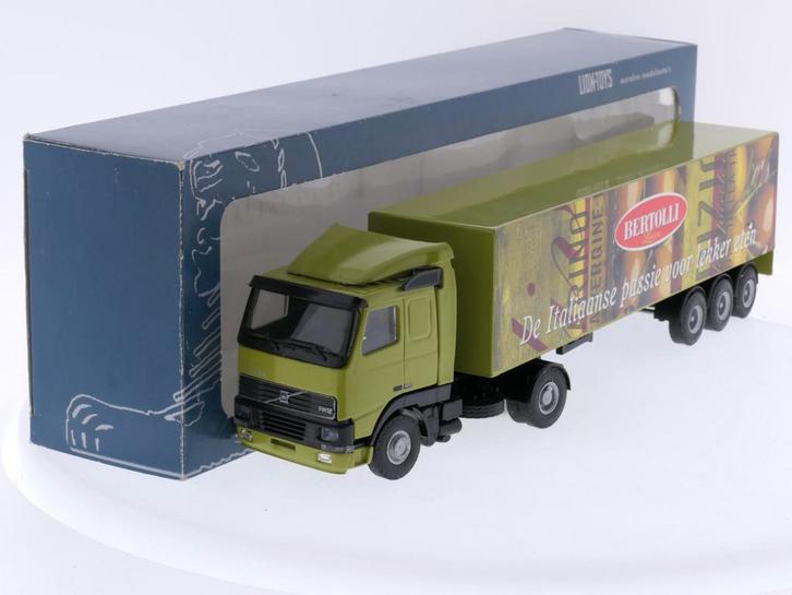 Schaal 1:50 Lion-toys No. 36 Volvo FH12 trekker met trail..., Hobby en Vrije tijd, Modelauto's | 1:50, Gebruikt, Ophalen of Verzenden