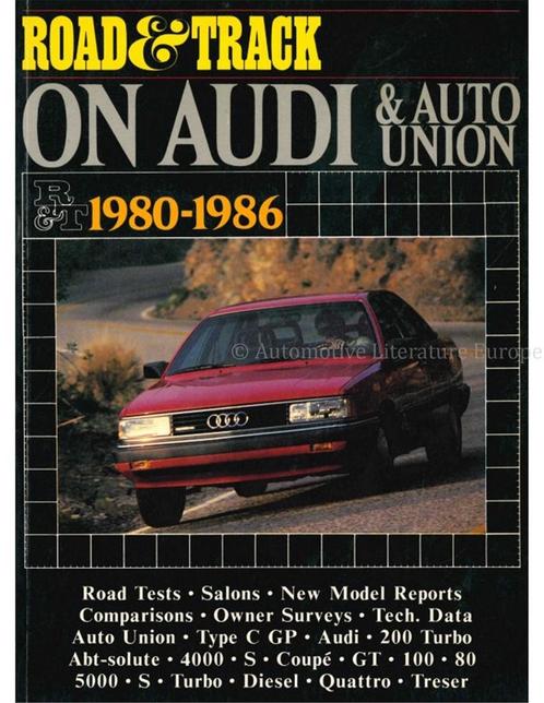 ROAD & TRACK ON AUDI 1980-1986, Boeken, Auto's | Boeken