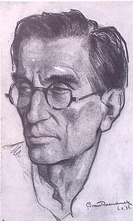 Panaït Istrati op spotprent (lijst optie, Lithos), Antiek en Kunst, Kunst | Litho's en Zeefdrukken, Verzenden