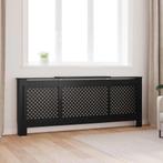 vidaXL Radiatorombouw 205 cm MDF zwart, Doe-het-zelf en Bouw, Verzenden, Nieuw