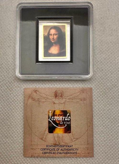Tokelau. 1 Dollar 2022 Leonado da Vinci, Mona Lisa, oro, Postzegels en Munten, Munten | Europa | Niet-Euromunten