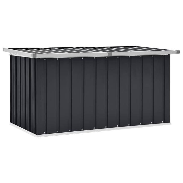 Opbergbox Tuin Antraciet | OP = OP | -40% Korting!, Tuin en Terras, Bergingen en Tuinkasten, Nieuw, Metaal, Verzenden