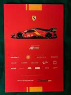 Ferrari - 24 uur Le Mans - Kaart AF Corse Ferrari WEC, Nieuw