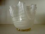 Murano - Vaas - Mezza Filigrana - Glas - 1950