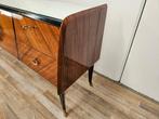 Credenza - Ladekast van mahonie met spiegelblad - Mahonie,