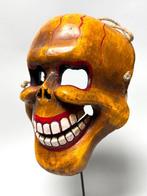 Masker van Citipati Skeletgod - “Heer van het kerkhof” -, Antiquités & Art