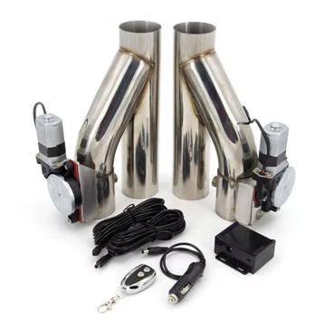 Dual RVS Uitlaat klep 3inch met afstands bediening beschikbaar voor biedingen