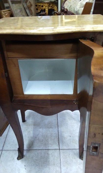 Armoire - Marbre, Bois, Antiquités & Art, Curiosités & Brocante