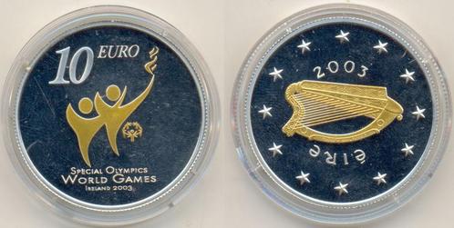 10 Euro 2003 Irland: zilver, Timbres & Monnaies, Monnaies | Europe | Monnaies euro, Envoi