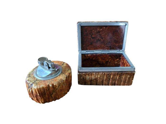 Ensemble de bureau (2) - Albâtre, Antiquités & Art, Curiosités & Brocante