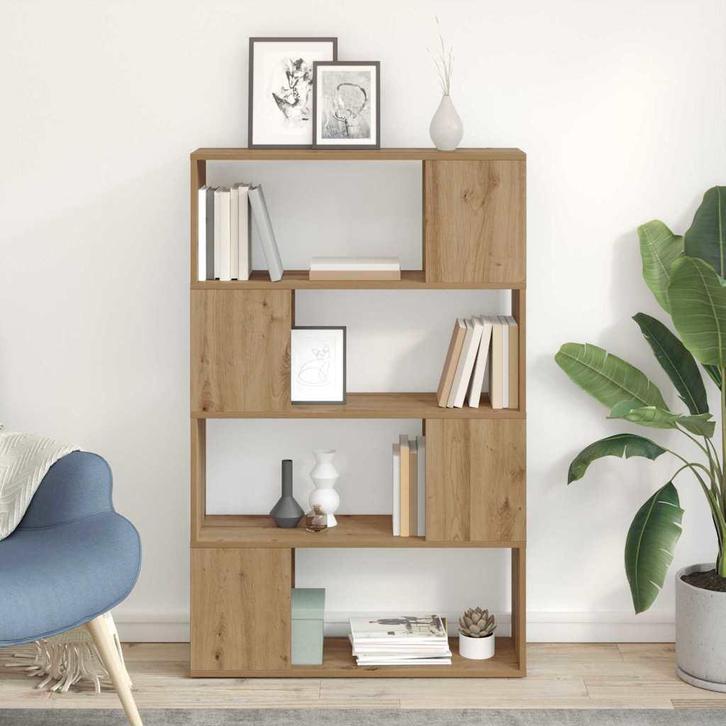 vidaXL Tv-meubelset Wandgemonteerd Bruin 80 x 24 x 125 cm, Huis en Inrichting, Kasten |Televisiemeubels, Nieuw, Verzenden