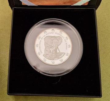 Benin. 1500 Francs 2015 Protection de la Nature - Elephant ,, Postzegels en Munten