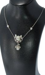 Ketting - 14 karaat Platina, Witgoud Diamant (Natuurlijk)  -, Handtassen en Accessoires