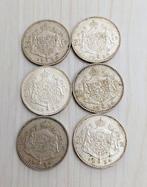 Belgique. Léopold III. 20 Francs 1934, Lot van 6 stuks (Sans, Timbres & Monnaies