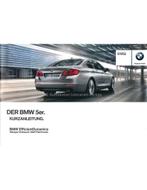 2014 BMW 5 SERIE VERKORT INSTRUCTIEBOEKJE DUITS, Ophalen of Verzenden